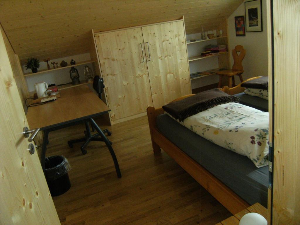 Appartement De Vacances Niederer La Côte-aux-Fées Bagian luar foto